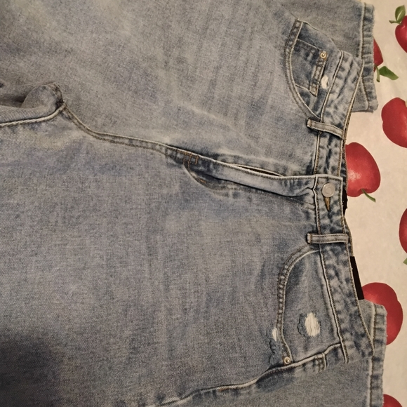 Misguided High Rise Mom Distressed Cotton Jeans Women’s Size 8 29W 27L NEW with - Picture 2 of 5